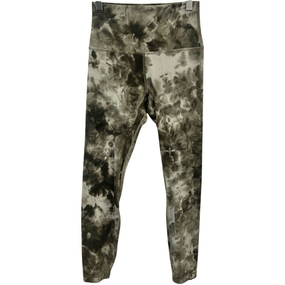 Lululemon Align Leggings 25” Diamond Dye Light Sage Green Dark Olive 4 W5CQTS